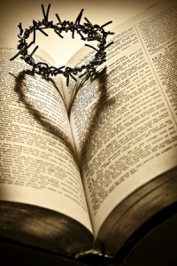 Crown of Thorns and the Holy Bible